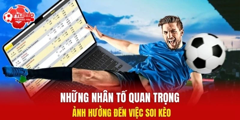 Những nhân tố quan trọng ảnh hưởng đến việc soi kèo