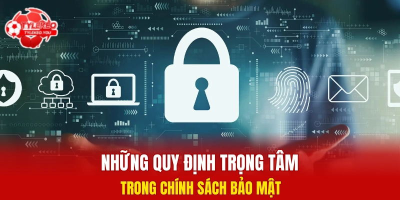 Những quy định trọng tâm trong chính sách bảo mật