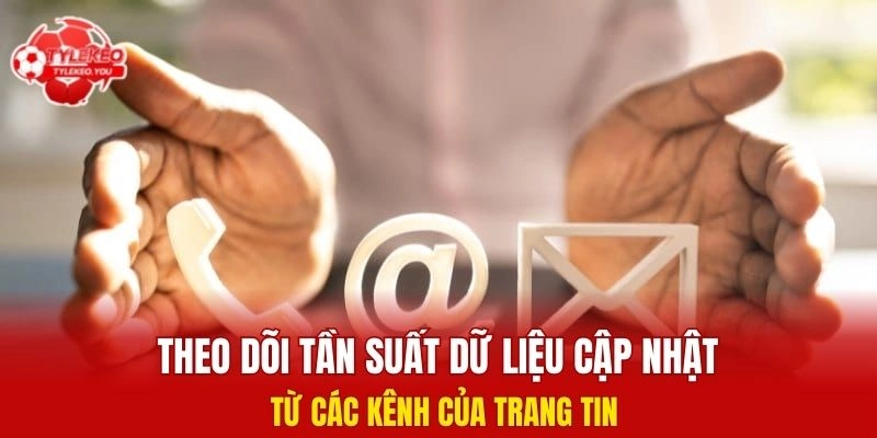 Theo dõi tần suất dữ liệu cập nhật từ các kênh của trang tin